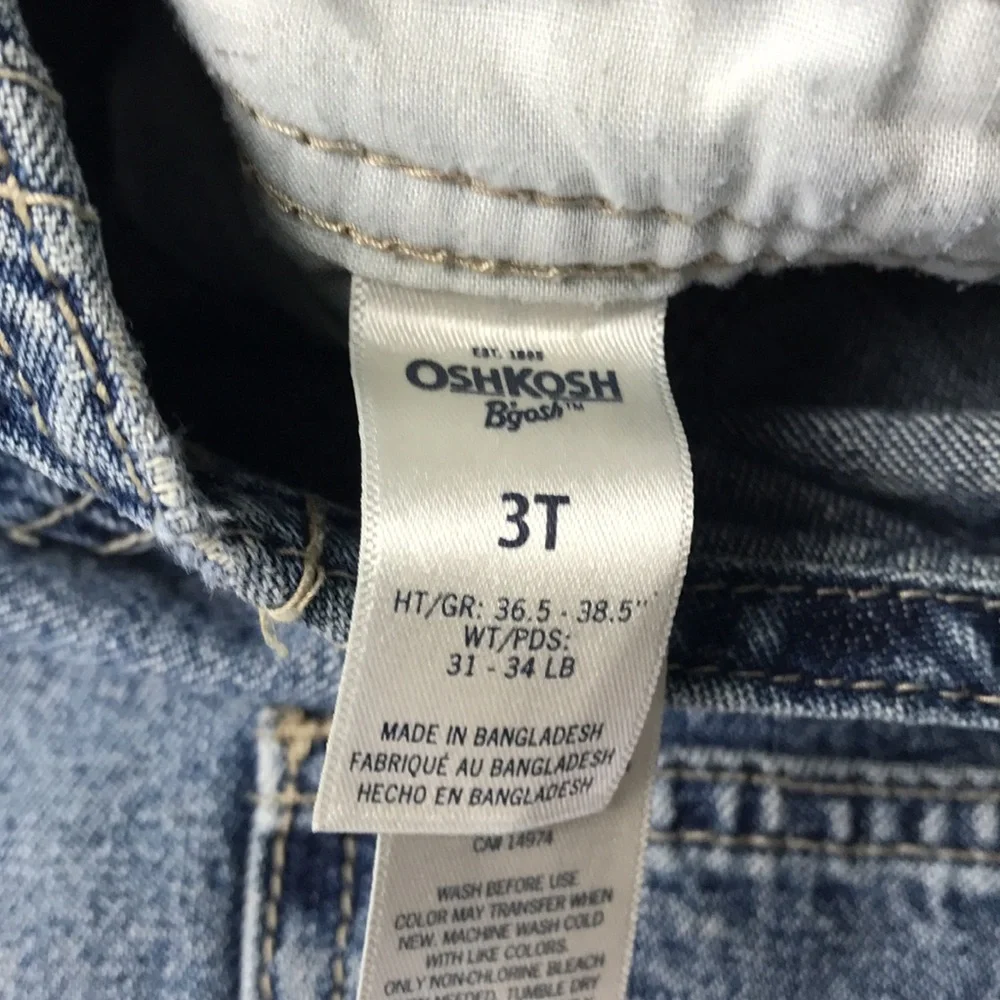 OshKosh Overalls Bundle (size 3T)
